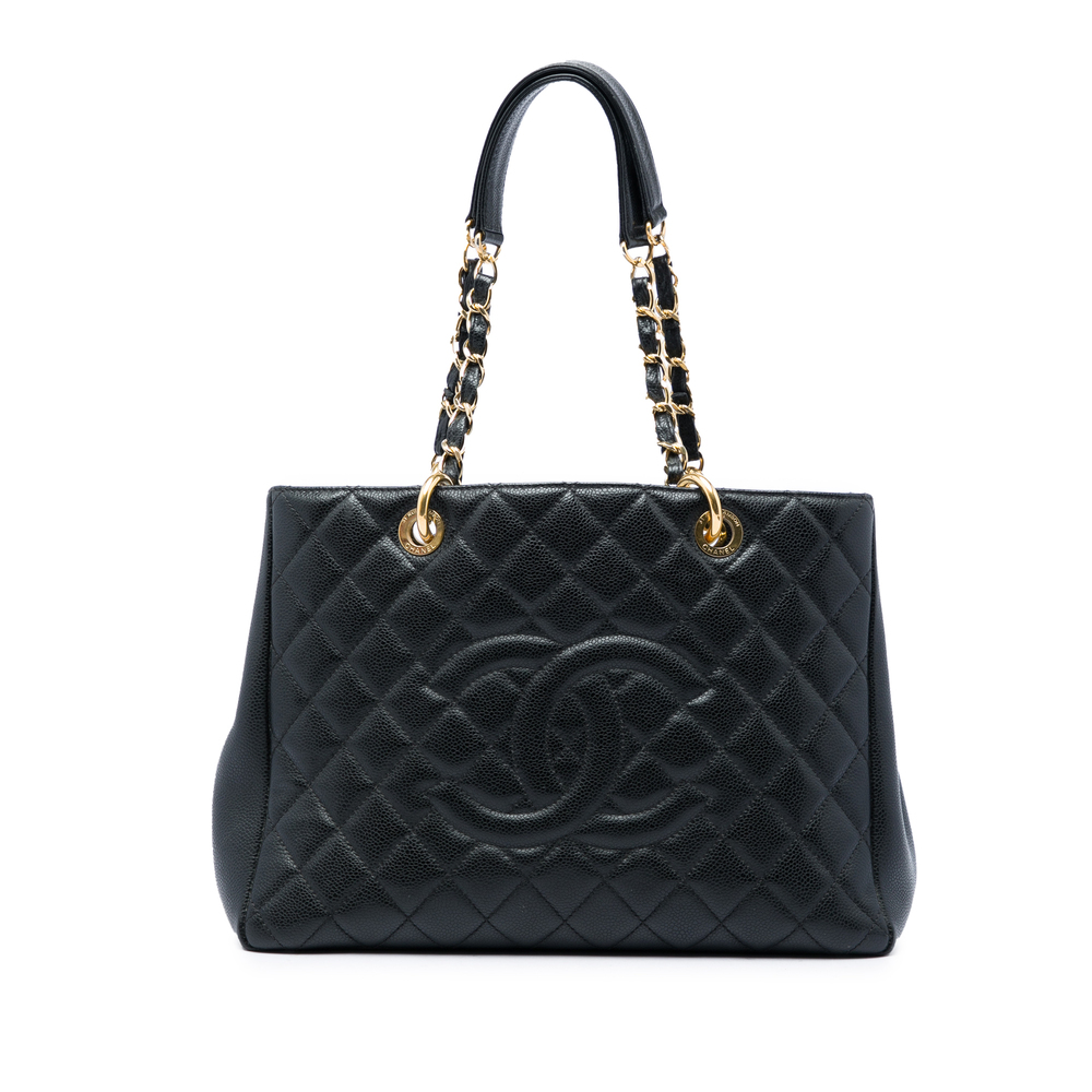 Pre-Loved Chanel Caviar Grand Shopping Tote